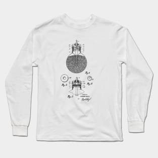 Bulb VINTAGE PATENT DRAWING Long Sleeve T-Shirt